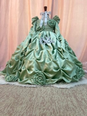 Barbie Gown Green