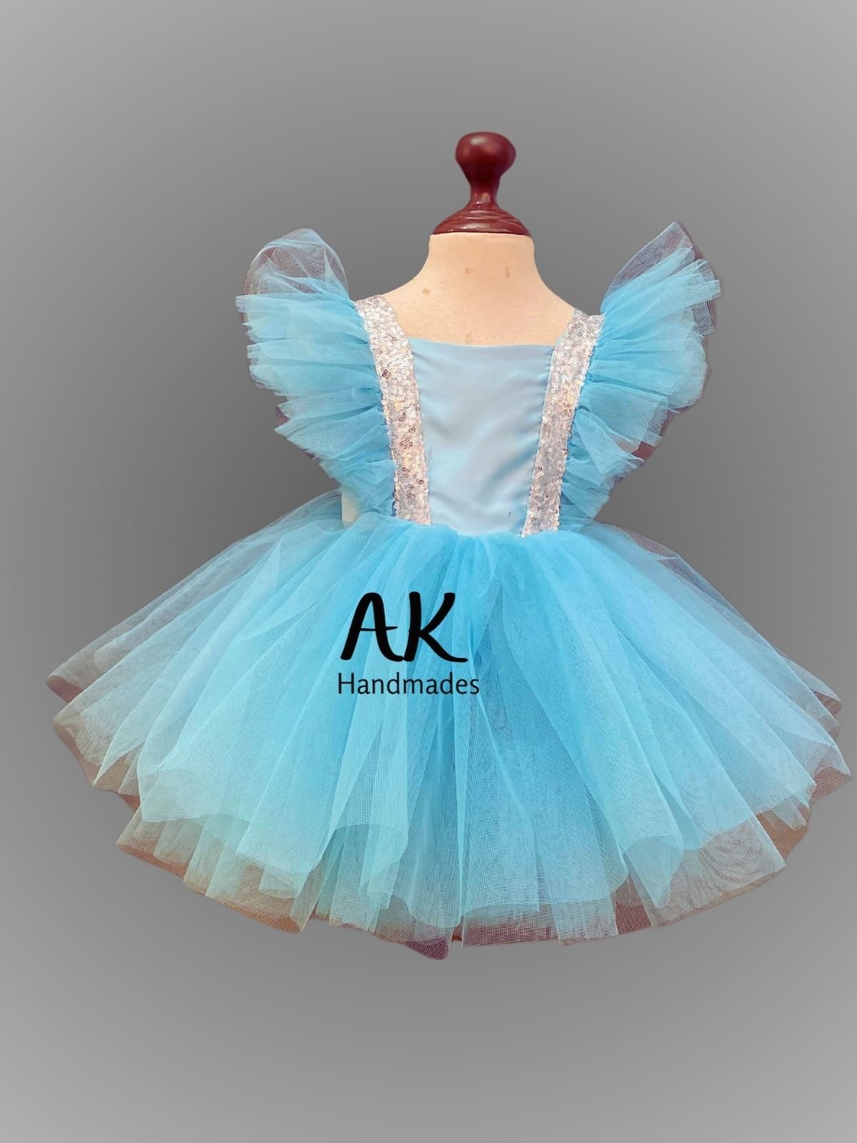 Ruffle Tutu Sky Blue
