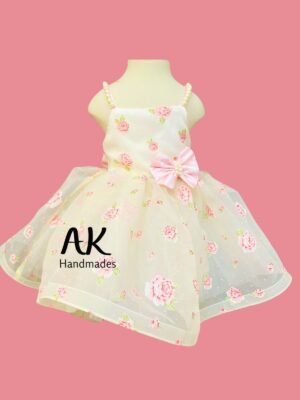 Stylish Organza Floral Print Tutu
