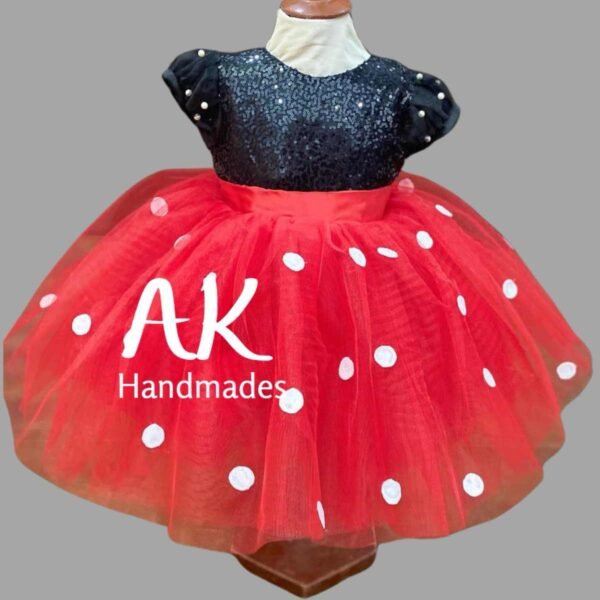 Minnie Birthday Dress Red