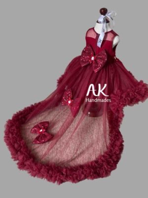 Fairy Frock Design Ruffle Tail