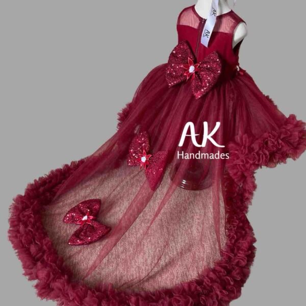 Fairy Frock Design Ruffle Tail