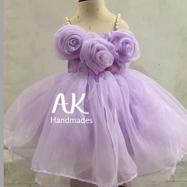 Roses Tutu Purple Lilac